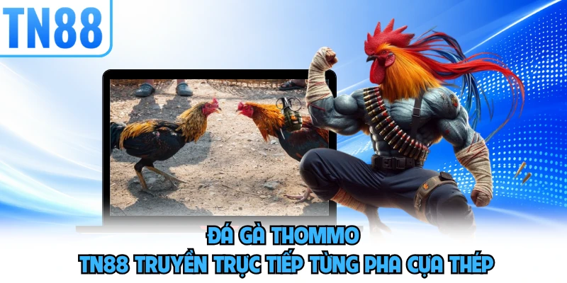 Đá Gà Thommo - TN88 Truyền Trực Tiếp Từng Pha Cựa Thép